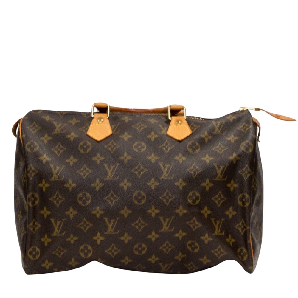 LOUIS VUITTON MONOGRAM CANVAS SPEEDY 35 TOP HANDLE BAG TH0094